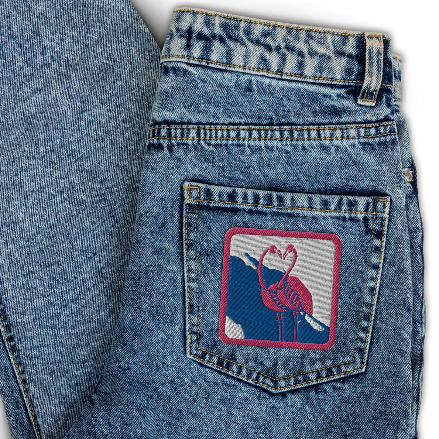 The Lovers embroidered patch