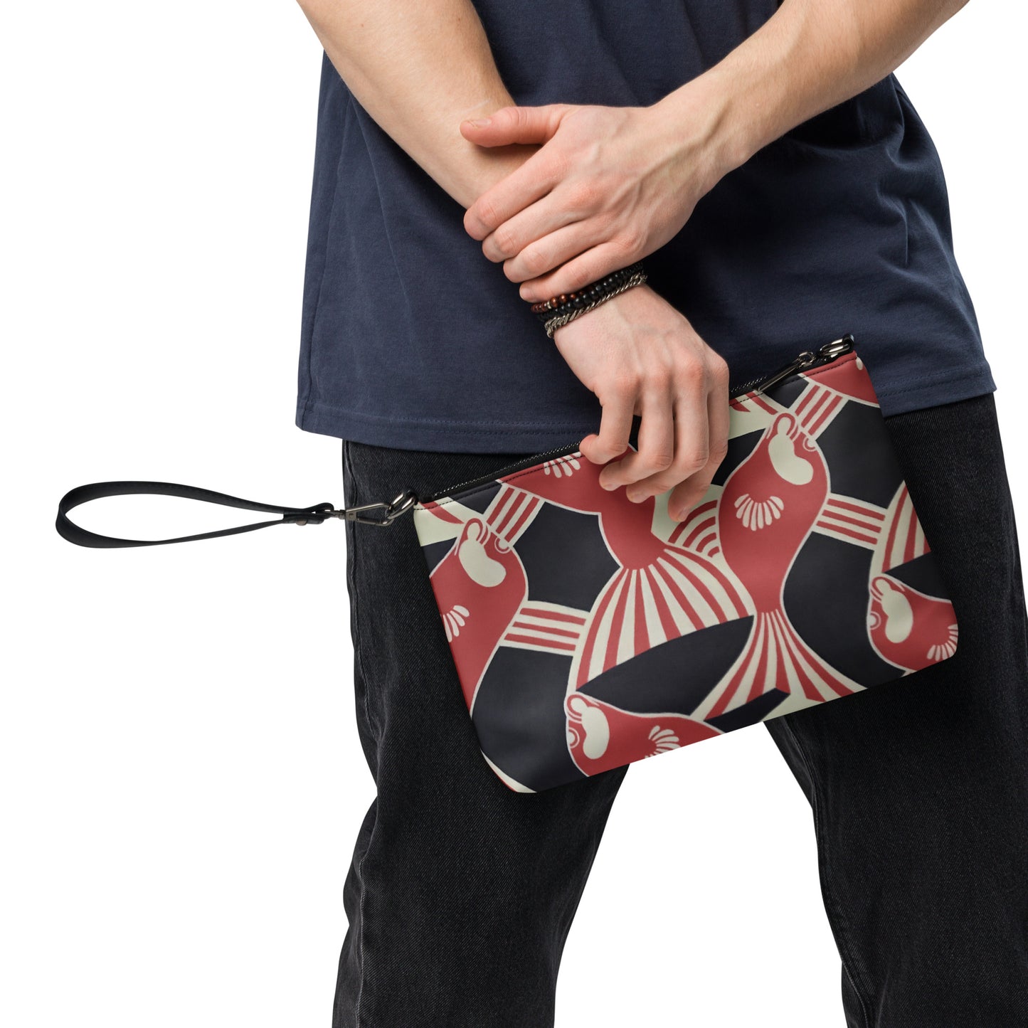 Patterned Fish Crossbody bag