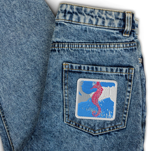 Sea Horse embroidered patch